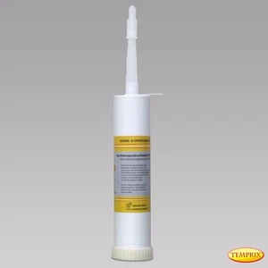 Hochtemperaturkleber Kleber Dichtung Spezialkleber Kaminglas Kaminscheibe Kamin - Bild 1 von 4