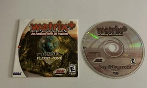 Wetrix+ (Sega Dreamcast, 2000) - Authentic Disc/ Manual Only- Tested - Picture 1 of 6