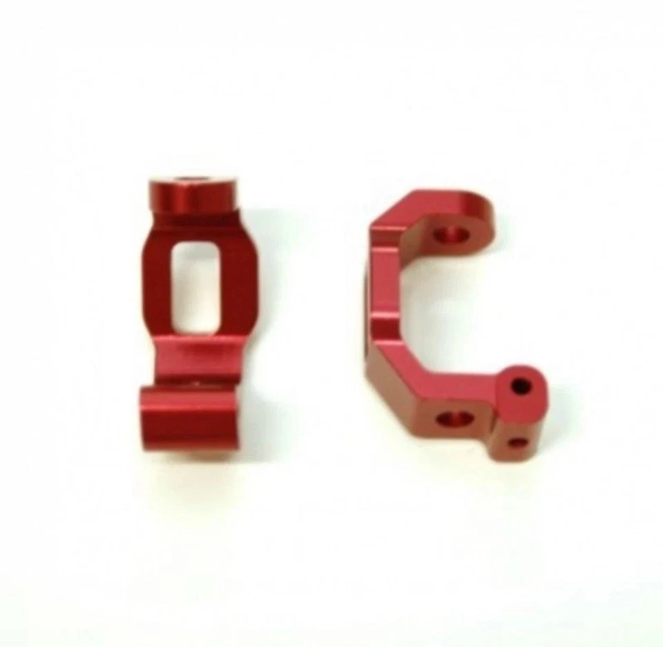 STRC ST8332R CNC Machined Aluminum Front C-Hub (1 pair) for Traxxas 4Tec 2.0 Red - Image 1 of 1