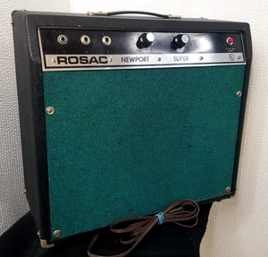 Amplificador de Guitarra Mosrite/Rosac Newport Deluxe Años 60 RARO 20W Funcionando Bien Co - Imagen 1 de 13