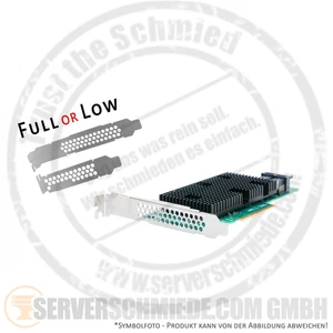 Broadcom LSI Original 9400-8i HBA SSD NVMe 12G SAS SATA TriMode Controller +NEW+ - Afbeelding 1 van 7
