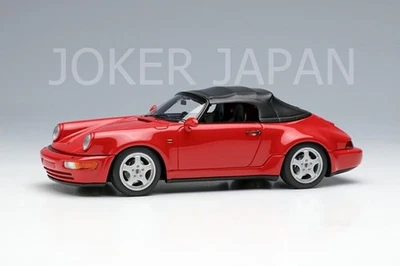 Make Up VISION 1/43 Porsche 911(964) Speedster Turbo look 1993 Rosso VM166C JDM - Immagine 1 di 4