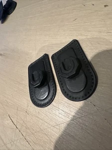 Ex Police 2 x Sew On Klickfast Docks. Used. V86. - Picture 1 of 5
