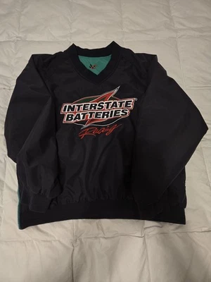 Cortavientos Vintage Bobby Labonte NASCAR Interestatal Baterías PARA HOMBRES XL Reversible Foto 1 de 4