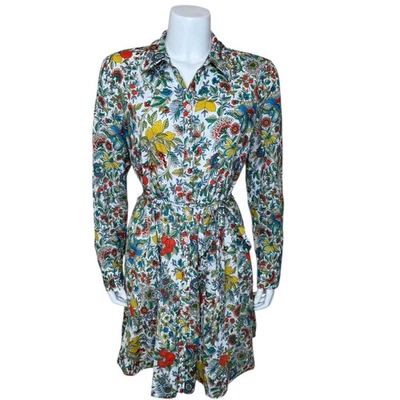 Vestido Camisa Boden Mujer Gatito US 12 R Limón Efervescencia Cinturón Multicolor Floral Fruta Foto 1 de 4