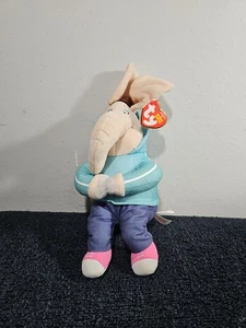 NEW TY Beanie Babies Meena the Elephant SING 2017 NWT Stuffed Animal 8" Plush - Picture 1 of 6