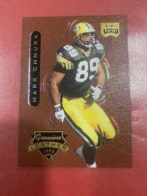 1996 Playoff Contenders Genuine Leather #82 Mark Chmura | Green Bay Packers - Image 1 of 2