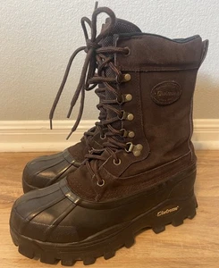 Botas de lluvia para nieve de cuero de goma LaCrosse Outdoorsman forros extraíbles talla 9 - Imagen 1 de 6