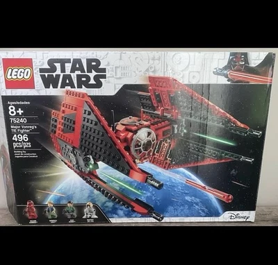 LEGO Star Wars 75240 Major Vonreg's TIE Fighter 100% Complete Box Instructions - Image 1 of 4