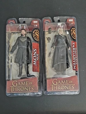McFarlane Juego de Tronos Daenerys Targaryen & Jon Snow Figura Lote Nuevo En Caja Foto 1 de 4