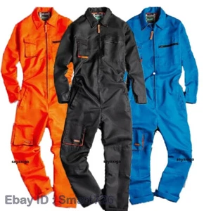 Work Overall Uniform Men Women Working Coveralls Welding Suit Car Repair Uniform - Picture 1 of 28