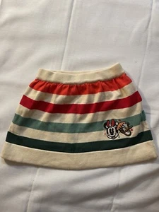 Disney Minnie Mouse Daisy Duck Embroidered Size 2 Sweater Skirt Multicolor - Picture 1 of 5