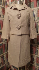 Women's Skirt Suit Large Buttons by Stefan for Briarbrook - Stix,Baer & Fuller - Picture 1 of 8