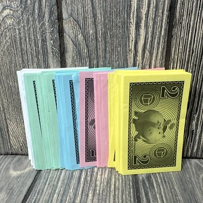 Monopoly Junior Toy Story Game Replacement Pieces Parts Paper Money - Image 1 of 3