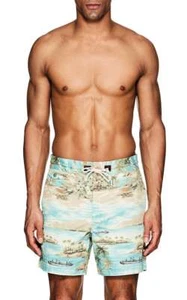 Ralph Lauren RRL Hawaii-Druck Camp Badehose Boardshorts 30 neu 265 $ - Bild 1 von 2