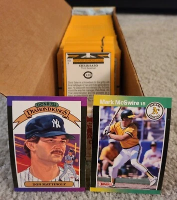 1989 Donruss Baseball Card Singles - Complete Your Set 501-660 + Spahn Puzzle - Image 1 of 2