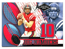 ROOKIE CARD ELI MANNING Giants 2004 Press Pass Collectors Series BIG NUMBERS #15