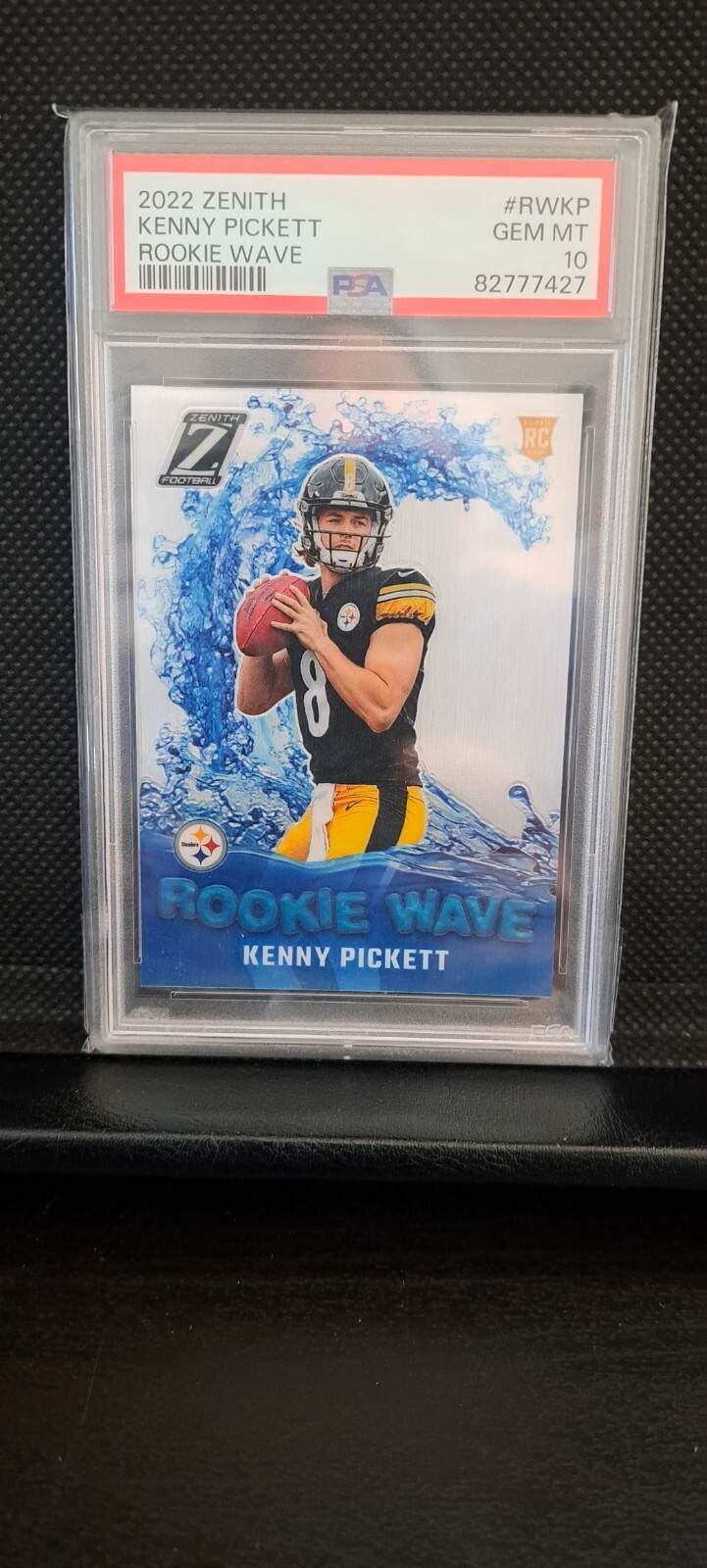Kenny Pickett 2022 Zenith RWKP Rookie Wave Price Guide Sports Card