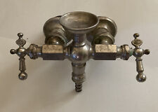 Antique Faucet Hot & Cold knobs soap dish Tub