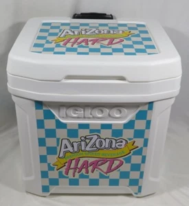 Arizona Hard Premium Spiked Beverage Igloo Hard Chest Wheeled Cooler RARE - Picture 1 of 9