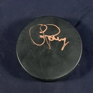 Craig Janney Signed Hockey Puck Bruins Blues Coyotes - Picture 1 of 4