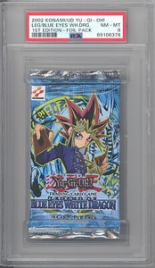 PSA 8 -Yu-Gi-Oh Cards -The Legend of Blue Eyes White Dragon Pack *1st Ed* -NM-MT