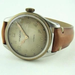 Montblanc 1858 Steel & Bronze Collection Automatic 40 mm 119065 MSRP $2855 - Picture 1 of 7