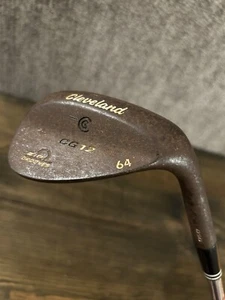 Cleveland CG12 DSG RTG+ Raw 64* Lob Wedge Steel Wedge Flex RH - Picture 1 of 6