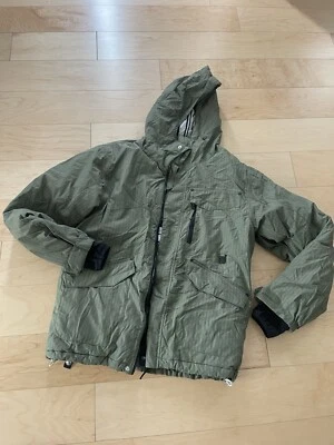 Chaqueta de snowboard billabong para hombre S verde militar Foto 1 de 4