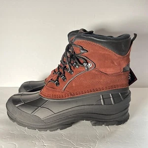 Totes Men’s Waterproof Snow Winter Boots - Picture 1 of 6