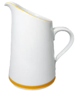 LISBOA YELLOW by Block Spal Creamer 4.5" tall NEW NEVER USED made in Portugal - Picture 1 of 7