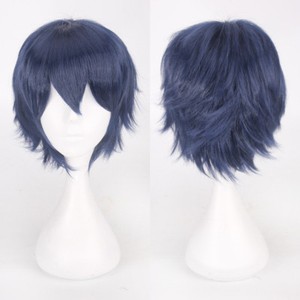 dark blue wig ebay