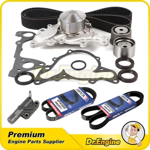 Kit de correa de distribución bomba de agua correa de transmisión apta 99-05 Mitsubishi Eclipse Galant 3,0 L - Imagen 1 de 12