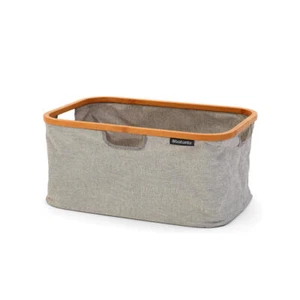 Brabantia Multifunctional Foldable Laundry Basket with Bamboo Top 40L Grey - Picture 1 of 1
