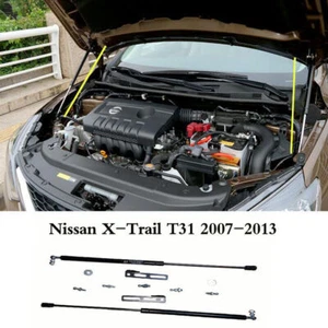 Bonnet Hood Shock Lift Struts Bar Support Arm Gas Spring Fit For Nissan X-Trail - Picture 1 of 18