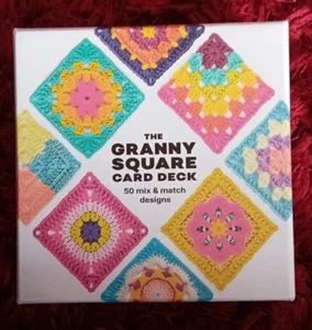 50 Mix Match Designs Häkeln Quadrat Häkeln Das Granny Square Kartendeck Stricken - Bild 1 von 1