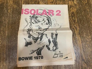 David Bowie 1978 Isolar 2 Tour Program Vintage Music Memorabilia - Picture 1 of 5