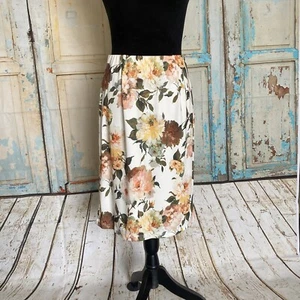 Catherine Malandrino Women's Floral Print Lined Straight Skirt Size Small - Picture 1 of 9