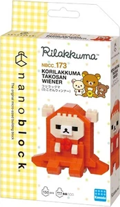 Kawada Nanoblock NBCC_173 Korilakkuma Takosan Wiener 150pcs - Picture 1 of 3