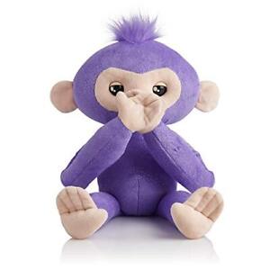 Fingerlings HUGS - Kiki - Advanced Interactive Plush Baby Monkey Pet - by WowWee