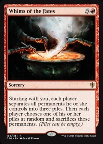 x1 Whims of the Fates R MTG Commander 2016 M/NM, English - Image 1 of 1