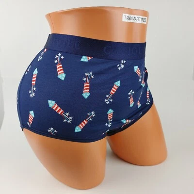 LANE BRYANT CACIQUE 18/20 ALGODÓN CALZONCIQUE BRAGUITA COMPLETA AZUL FUEGOS ARTIFICIALES ESTRELLAS PLUS Foto 1 de 4