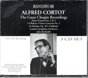 ALFRED CORTOT - THE GREAT CHOPIN RECORDINGS 1931-43 - ANDROMEDA - Picture 1 of 2