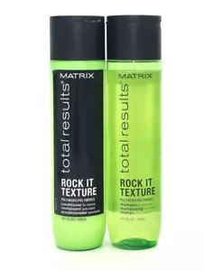 DUO Matrix Total Results Rock It Texture Shampoo & Conditioner 10.1oz NEW - Picture 1 of 1