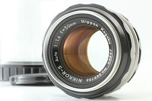 6 Blade [Exc+5] Nippon Kogaku Nikkor-S Auto 50mm f/1.4 Lens Nikon From JAPAN - Picture 1 of 8