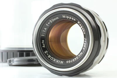 6 Blade [Exc+5] Nippon Kogaku Nikkor-S Auto 50mm f/1.4 Lens Nikon From JAPAN - Image 1 of 4