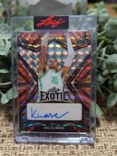 2022/23 Leaf Exotic Prismatic Monarch Butterfly Kel'el Ware RC Auto (1/2)