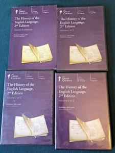 History of the English Language, 2nd Edition by Seth Lerer, Guide Book and CD's - Picture 1 of 20