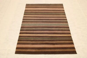 5'0" x 8'0" ft. Tibatian 50/knots Design Vegetable Dye Handmade Area Rug - Picture 1 of 8