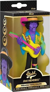 Funko Vinilo Dorado: Figura de Acción Vinilo Luz Negra Jimi Hendrix 5" - Imagen 1 de 1